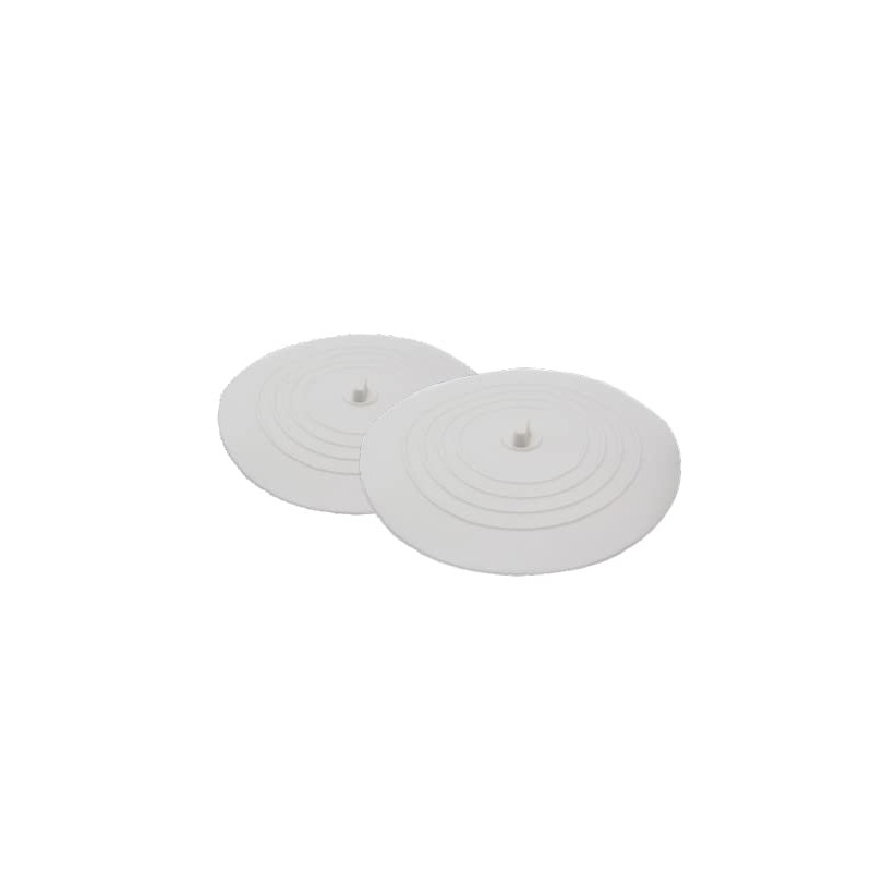 Gadgetime USA Suction Drain Cover Set - Shower Silicone Stopper