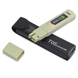 Gasea LCD TDS 3 Meter Drinking Water Quality Digital Temperature Meter PPM Test Meter for Drinking Water Hydroponics Aquarium Pool Spa