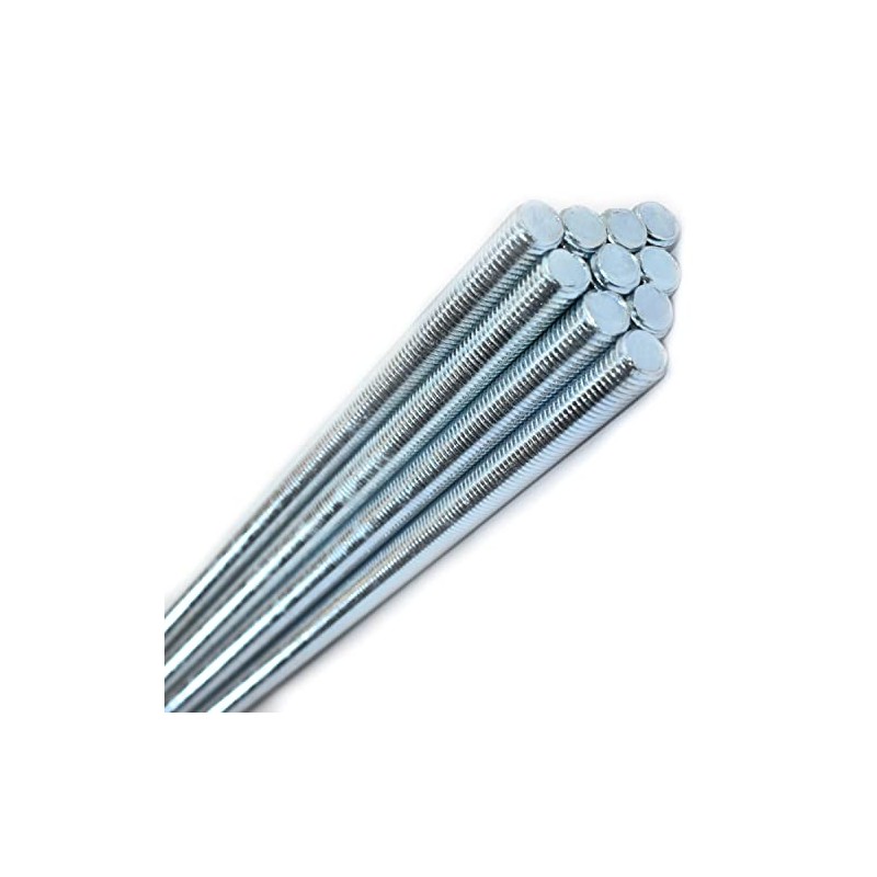 Pack of 5 x M6 Metric Threaded Stud/Rod/BAR - 300mm