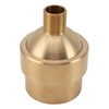 Fan Shaped Fountain Nozzle Copper Adjustable Uniform Water Spray Fan