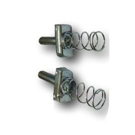 Pr-Mch Package of 10, 3/8-16 Spring Nut 3/8-16 x 1-1/4" Stud Unistrut Channel Set Kit #DR-D4992D