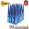 ARROW 32x 6" Extra Tall Blue M14x1.5 Spike Lug Nuts