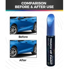 UBOG Touch Up Paint Pen,Touch Up Paint for Cars,Car Accessories Car Touch Up Paint, Automotive Paints Pen Scratch Repair,Cars Remover Scratch Paints Pen,Cars Paints Pens for Erase Auto Scratches (Blue)