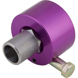 Hex Steering Wheel Quick-Release Assembly, 3/4 Inch, Purple