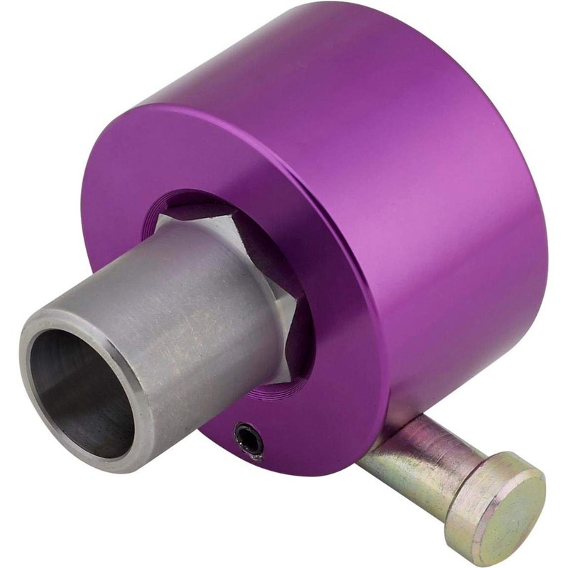 Hex Steering Wheel Quick-Release Assembly, 3/4 Inch, Purple