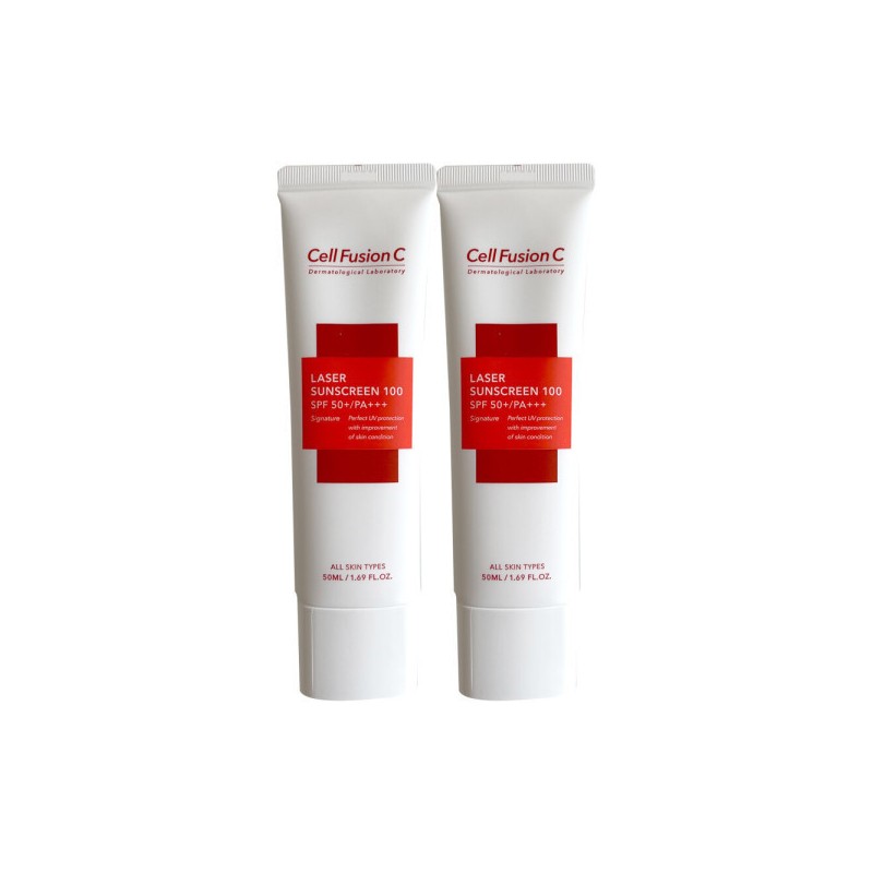 Cell Fusion C 셀퓨전씨 레이저 썬 스크린 100 50ml(SPF50+) 2개
