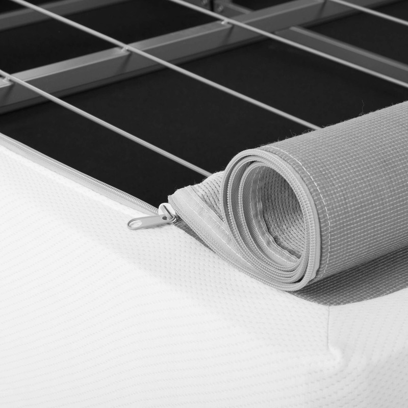 ZINUS No Assembly Metal Box Spring / 7.5 Inch White