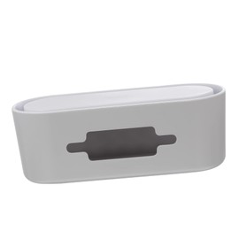 LABRIMP 1pc Stylish Cable Organizer with Detachable Cover Safe Power Board Storage Box for Cord Management Durable High Strength Design for Hiding Cables and Power Strips