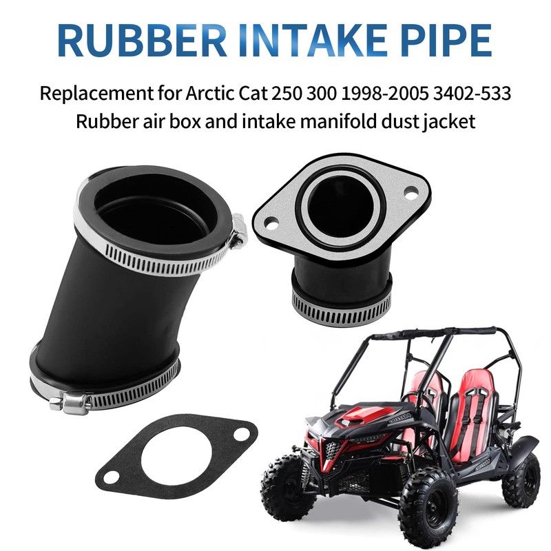 CADUFUELLY Rubber Air Box And Intake Manifold Dust Boot Replacement