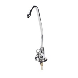 Qinlorgo Grifo de Filtro de Agua de Cocina, Grifo de Grifo de Cocina de aleación de Zinc de 1/4 '' Grifo de ósmosis inversa Cromado RO Filtro de Agua 