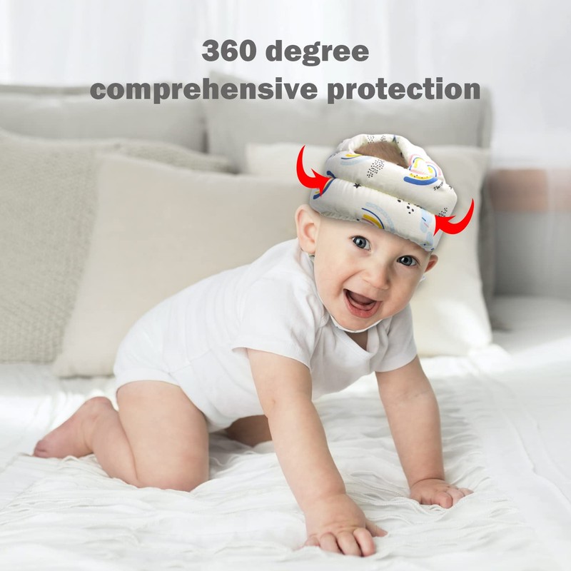 REFLYAWAY Baby Protector Baby Helmet for Crawling Walking, No Bumps