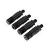 HUIOP 4pcs Fishing Rod Pod Connector Quick Release Bite Alarm
