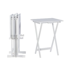 Powell Gemma Tray Table, White
