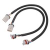 2 Pcs 22in Ignition Coil Extension Harness Relocation Cable for