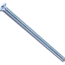 Hard-to-Find Fastener 014973288051 Phillips Flat Machine Screws, 6-32 x 2-1/2, Piece-60