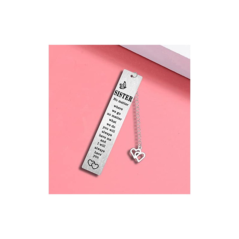 Sister Bookmarks Sister Birthday Gifts Christmas Presents Friendship Gifts for