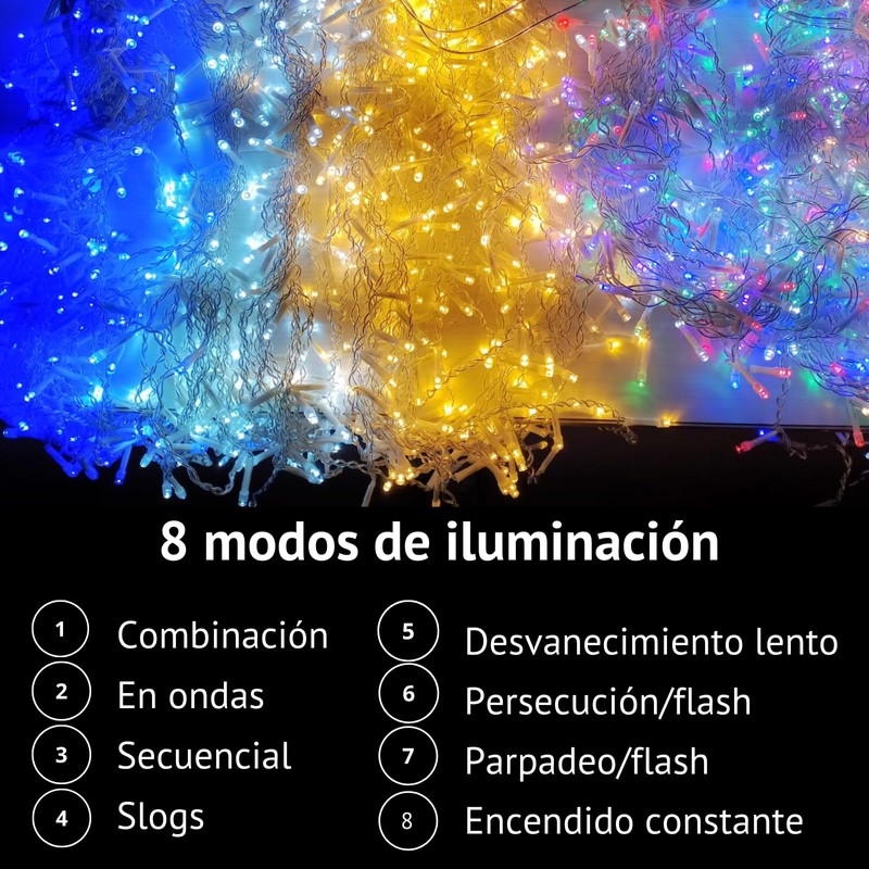 Luces de navidad, DOSYU Serie de Cascadas Serie de Luces