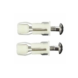 CENPEK 6Pcs Toilet Seat Hinges Screws Toilet Seat Fixings Toilet Seat Bolt Set Toilet Seat Replacement Parts Kit