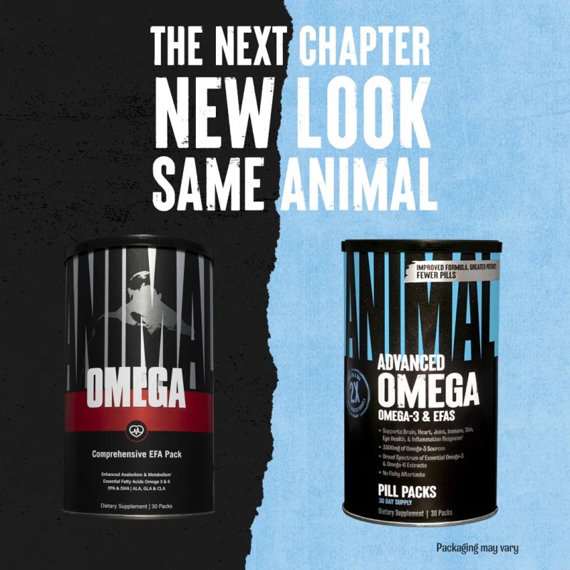 Universal Animal Omega 30 Packs Acidos Grasos Animal Omega
