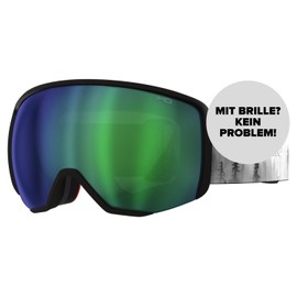 ATOMIC REVENT L HD Ski Goggles - Maverick - Ski Goggles with Contrasting Colours - High Quality Mirrored Snowboard Goggles - Goggles with Live Fit Frame - Ski Goggles with Double Lens