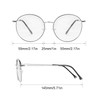 SaNgaiMEi Blue Light Filter Glasses for Women Men Computer Glasses