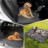 JSTHT Dog Car Seat Covers for Back Seat Waterproof Bench