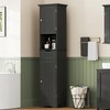 ChooChoo 67" Tall Bathroom Storage Cabinet, Narrow Bathroom Cabinet with