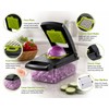 16-in-1 Vegetable Chopper with 8 Stainless Steel Blades, Food Container,