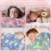 HZVRTN Unicorn Blanket, Cuddly Blanket, Children's Cuddly Blanket Glow in