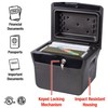 SentrySafe Fireproof and Waterproof Lock Box with Key Lock, File