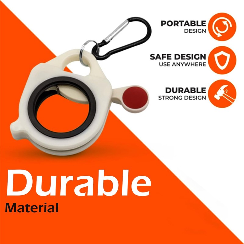 2x Zip Tie Organizer Lightweight Cable Tie Holder Gadget Reusable