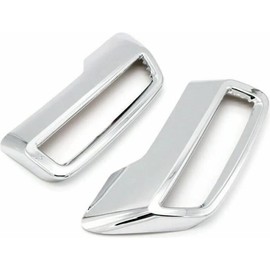 Exhaust Trim for Peugeot 3008 4008 5008 Allure 2017-2022 Exhaust Pipe Tailpipe Cover ABS Exhaust Muffler Decoration (Silver)