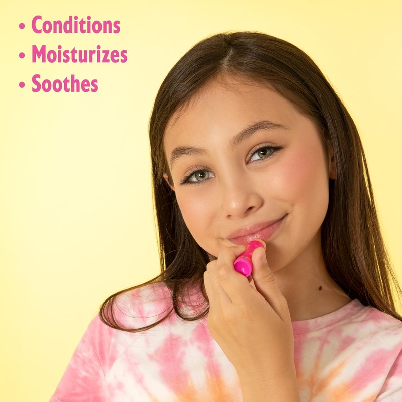 Lip Smacker Lippy Pals Unicorn, Flavored Moisturizing & Smoothing Soft