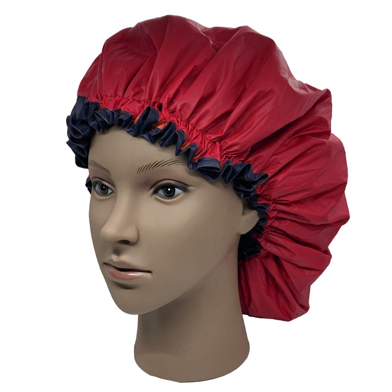 ELEBOX Premium Collection Super Jumbo Shower Cap for Braids Double-Layer