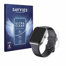 Savvies Pack of 6 Screen Protectors for TUYOMA LW76 1.91 Inch Screen Protector Ultra Transparent
