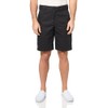 Dickies Relaxed Fit Work Shorts, 11", Black, 44