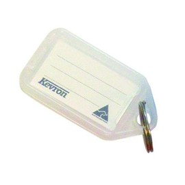KEVRON ID5-50 Single Colour Click Tag - Clear