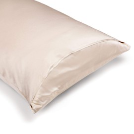 OFFTOPIC 100% Pure Natural Silk 22 Momme Cushion Cover 50 x 75 cm with Wrinkles, Frizzy Hair and Split Ends, Highest Quality Pillow Cases Oeko-Tex Certified, Luxury Gift Idea