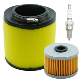 UOIENRT 17254-HN1-000 Air Filter Kit, Replacement for Honda Rincon 650 2003 2004 2005 GPScape 2004 2005 Rubicon 500 2001 2002 2003 2004 GPScape 2004, Replaces 154A1-413-000