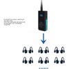 Swimming Training One Way Shouting Machine Professional Long Distance Wireless