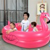 Kiddie Pool, Inflatable Pool, Flamingo Swimming Pool with Inflatable Soft