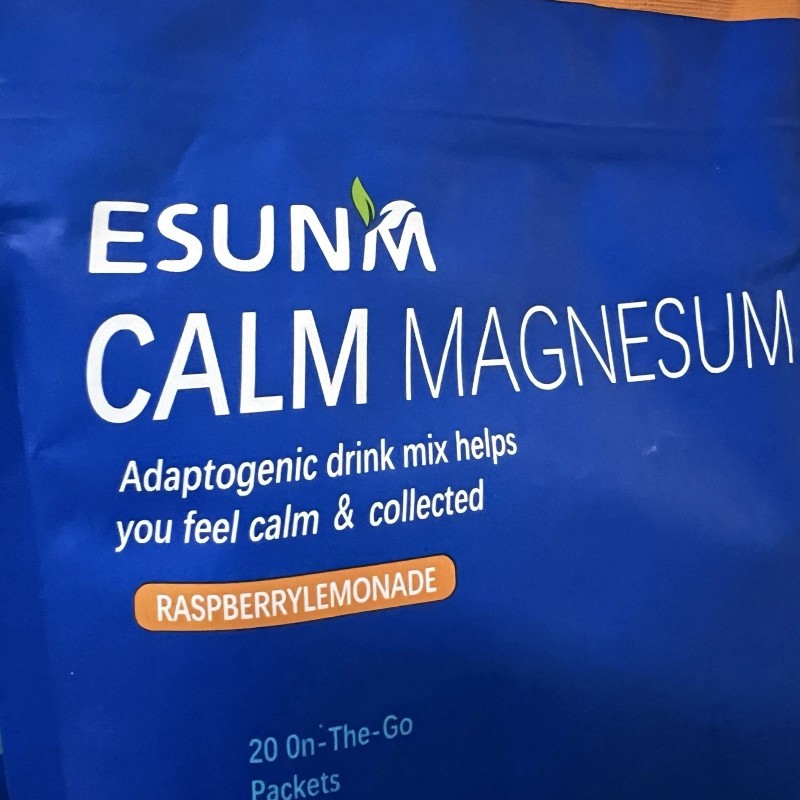 ESUNM 2x ESUNM CALM Magnesium Calming Drink Mix Raspberry Lemonade