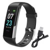T10 Silicone Watchband Touching Control Smart Bracelet Intelligent Heart Rate