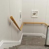 Satin Stainless Steel Handrail Brackets 90mm DDA Approved Heavy Duty