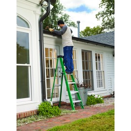 Louisville Ladder FS4006, 6-Foot, Green, 6 Feet