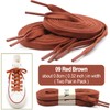 YFINE Flat Waxed Shoe Laces: Sneakers Shoelaces for Men&Women Boot