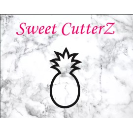 Sweet CutterZ Pineapple Cookie Cutter, Custom Fruit Cookie Cutter