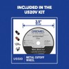 Dremel US510-01 Ultra-Saw 4 in. Premium Carbide Wood and Plastic