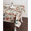 Maison d' Hermine Tablecloth 100% Cotton 140cm x 230cm Decorative