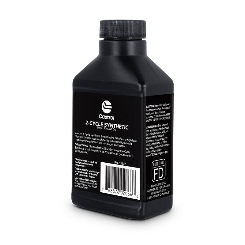 Castrol 2 Cycle Full Synthetic Oil – Small Engine Formula